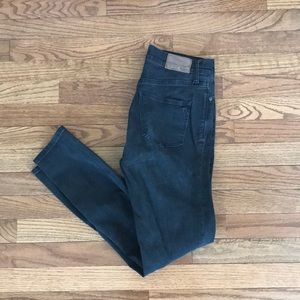 Madewell black skinny jeans